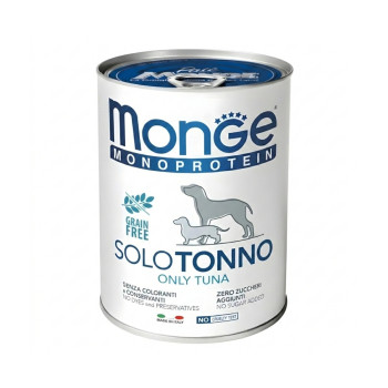 Monge Dog Solo влажный корм для собак, с тунцем - 400 г