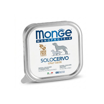 Monge Dog Solo вологий корм для собак, з олениною - 150 г