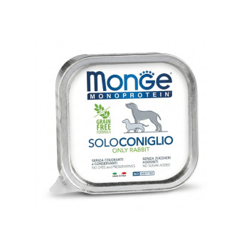 Monge Dog Solo вологий корм для собак, з кроликом - 150 г