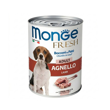 Monge Dog Fresh Lamb вологий корм для собак, з ягням - 400 г