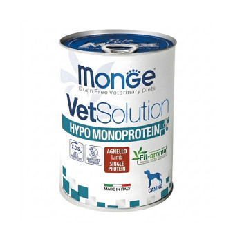 Monge VetSolution Hypo Canine вологий корм для собак, з ягням - 400 г