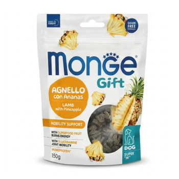 Monge Gift Dog Mobility Support ласощі для собак, з бараниною та ананасом - 150 г
