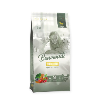 Benvenuti Cucciolo корм для цуценят всіх порід - 5 кг