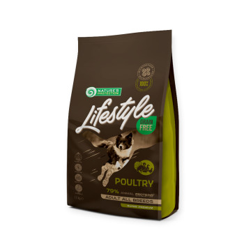 Nature's Protection Lifestyle Grain Free Poultry Adult All корм для собак, з м'ясом птиці - 1,5 кг