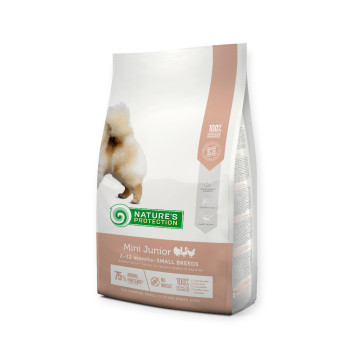 Nature's Protection Mini Junior Small Breeds корм для цуценят, з м'ясом птиці - 7,5 кг