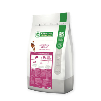 Nature's Protection Mini Extra Salmon Adult Small Breeds корм для собак, з лососем - 7,5 кг
