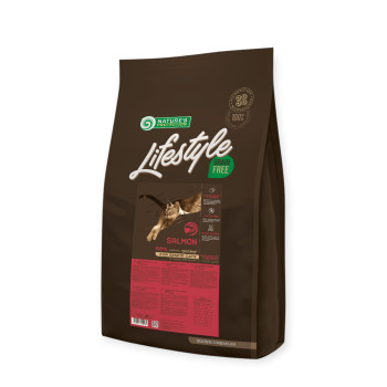 Nature's Protection Lifestyle Grain Free корм для котів літнього віку, з лососем - 7 кг