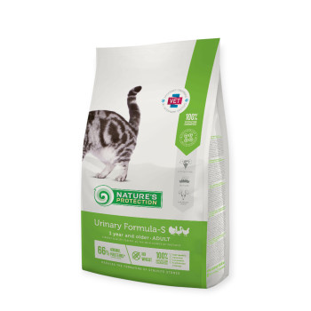 Nature's Protection Urinary Formula-S корм для кошек, с мясом птицы - 2 кг