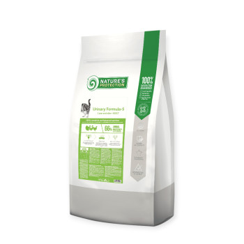 Nature's Protection Urinary Formula-S корм для котів, з м'ясом птиці - 18 кг