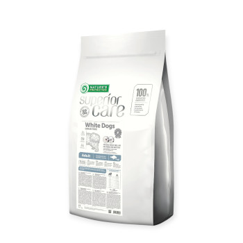 Nature's Protection Superior Care White Dogs Grain Free Adult Small & Mini, з білою рибою - 17 кг
