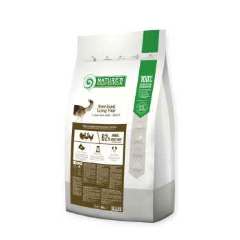 Nature's Protection Sterilised Long Hair Adult корм для стерилизованных кошек - 7 кг