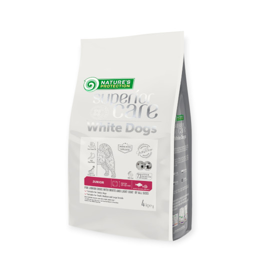 Nature's Protection Superior Care White Grain Free White Fish Adult Small, с белой рыбой - 4 кг