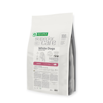 Nature's Protection Superior Care White Grain Free White Fish Junior All Sizes, з білою рибою - 10 кг