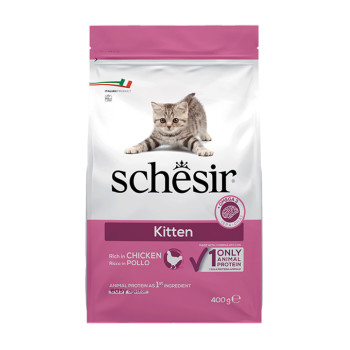 Schesir Kitten корм для кошенят, з куркою - 400 г