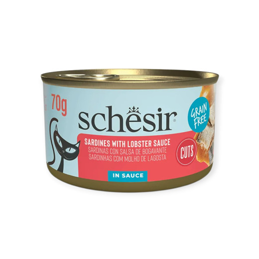 Schesir Grill Sardines & Lobster вологий корм для котів, із сардиною та лобстером - 70 г