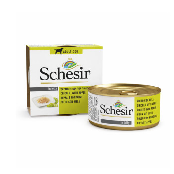 Schesir Chicken & Apple корм для собак, з куркою та яблуком -  150 г