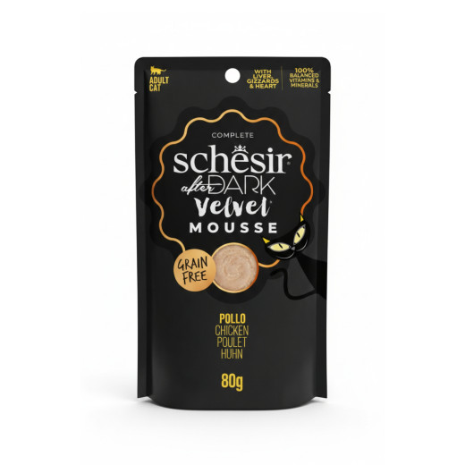 Schesir After Dark Chicken мус для котів, з куркою - 80 г
