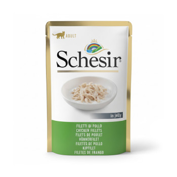 Schesir Chicken Fillets корм для котів, з курячим філе - 85 г