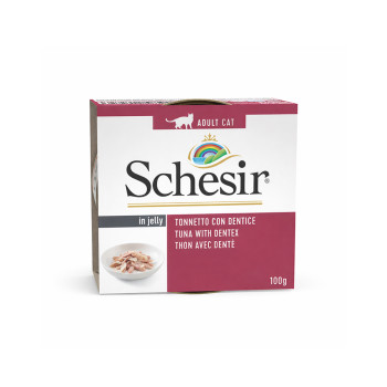 Schesir Tuna & Dentex корм для котів, з тунцем та зубаном - 85 г
