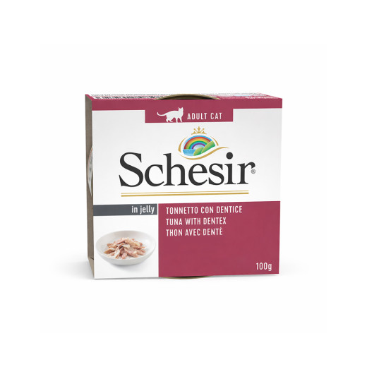 Schesir Tuna & Dentex корм для котів, з тунцем та зубаном - 85 г