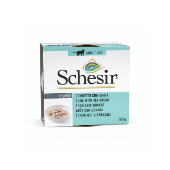 Schesir Tuna & Dorada корм для кошек, с тунцем и дорадо - 85 г