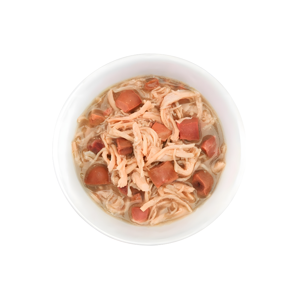 Schesir After Dark Chicken корм для кошек, с курицей - 80 г
