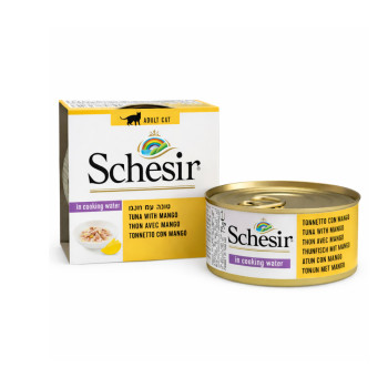 Schesir Tuna & Mango корм для кошек, с тунцем и манго- 75 г