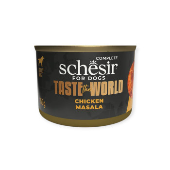 Schesir taste the World Chicken & Masala корм для собак, с курой масала - 150 г