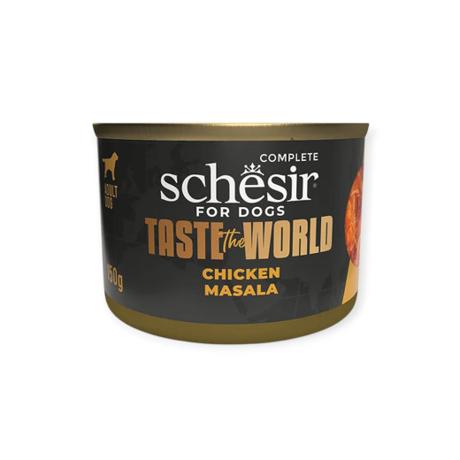 Schesir Taste the World Chicken & Masala корм для собак, з курою масала - 150 г