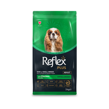 Reflex Plus Dog Adult Mini корм для собак малых пород, с курицей - 3 кг