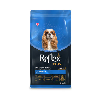 Reflex Plus Dog Adult Mini & Small Salmon корм для собак малых пород, с лососем - 3 кг