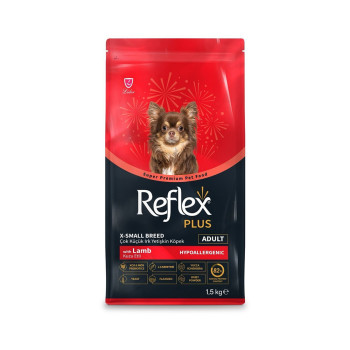 Reflex Plus Dog Adult X-Small корм для собак мініатюрних порід, з ягням - 1,5 кг