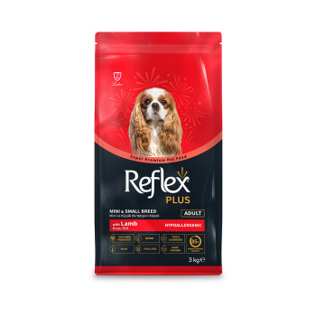 Reflex Plus Dog Adult Mini & Small корм для собак малых пород, с ягненком - 3 кг