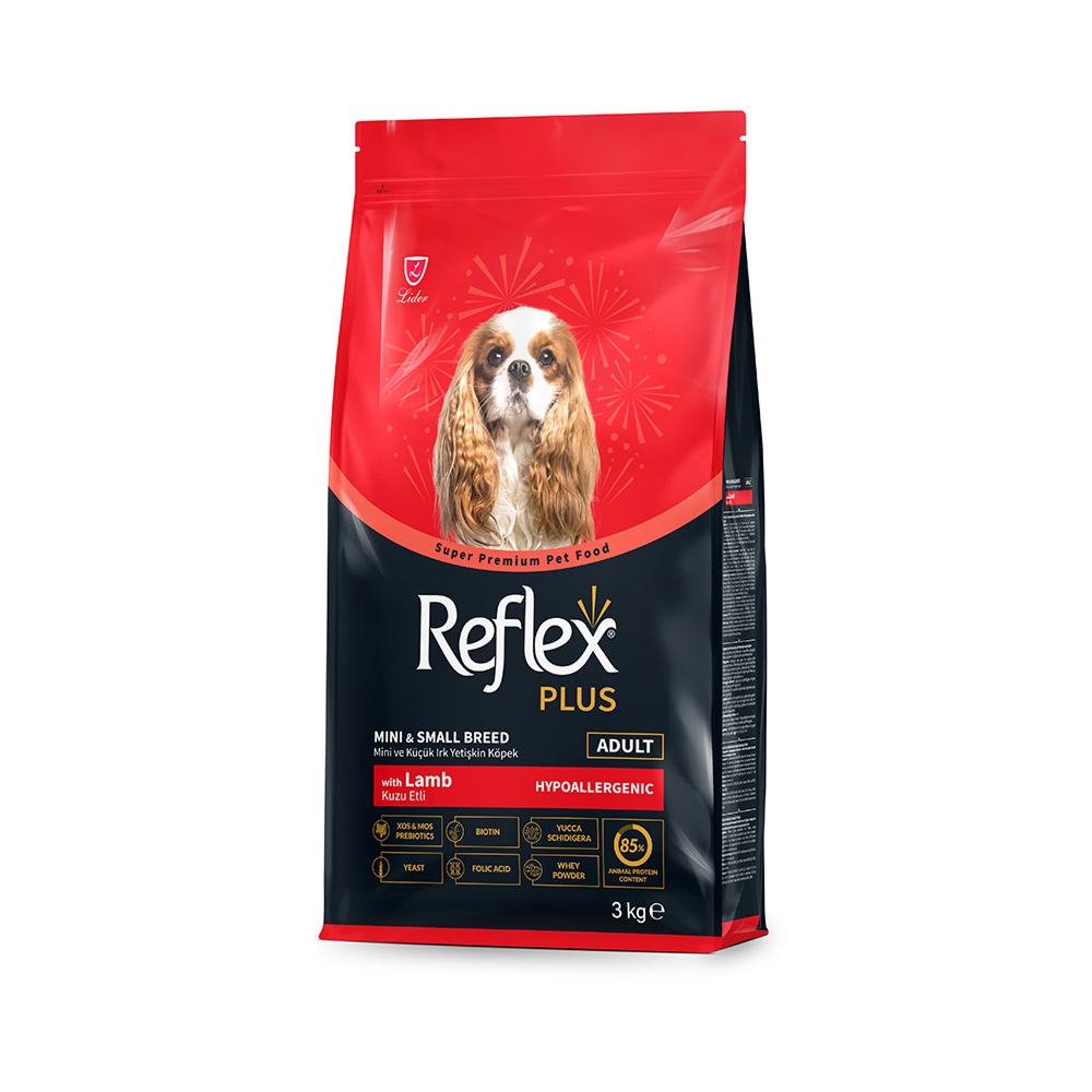 Reflex Plus Dog Adult Mini & Small корм для собак малых пород, с ягненком - 3 кг