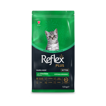 Reflex Plus Kitten Chicken корм для котят, с курицей - 1,5 кг