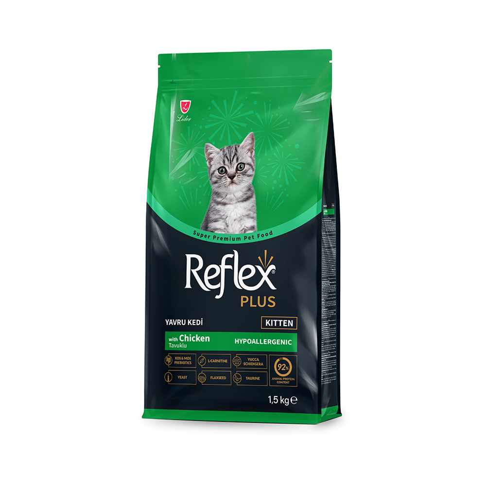 Reflex Plus Kitten Chicken корм для котят, с курицей - 1,5 кг