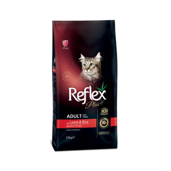 Reflex Plus Cat Adult Lamb & Rice корм для котів, з ягням - 15 кг