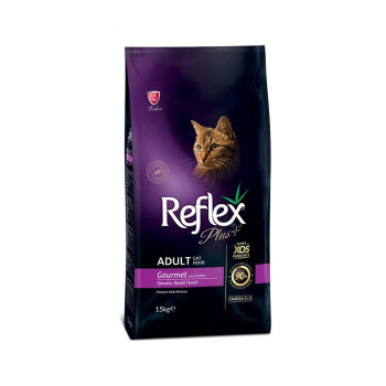 Reflex Plus Cat Adult Multi Colour Chicken корм для котів, з куркою - 15 кг
