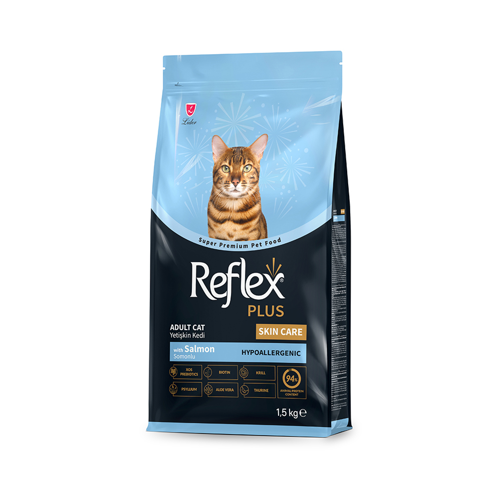 Reflex Plus Cat Adult Skin Care Salmon корм для котів, з лососем - 1,5 кг
