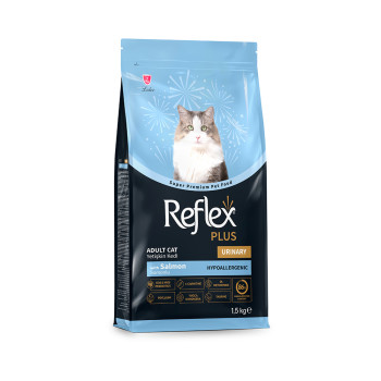Reflex Plus Cat Adult Urinary корм для кошек, с лососем - 1,5 кг