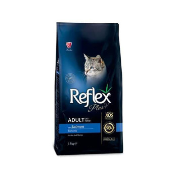 Reflex Plus Cat Adult Salmon корм для котів, з лососем - 15 кг