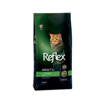 Reflex Plus Cat Adult Chicken корм для котів, з куркою - 15 кг