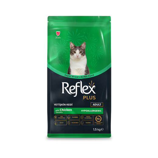 Reflex Plus Cat Adult Chicken корм для котів, з куркою - 1,5 кг