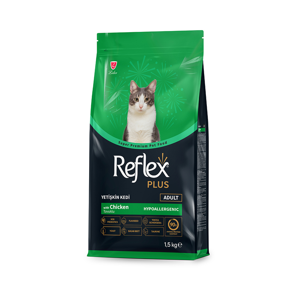 Reflex Plus Cat Adult Chicken корм для котів, з куркою - 1,5 кг
