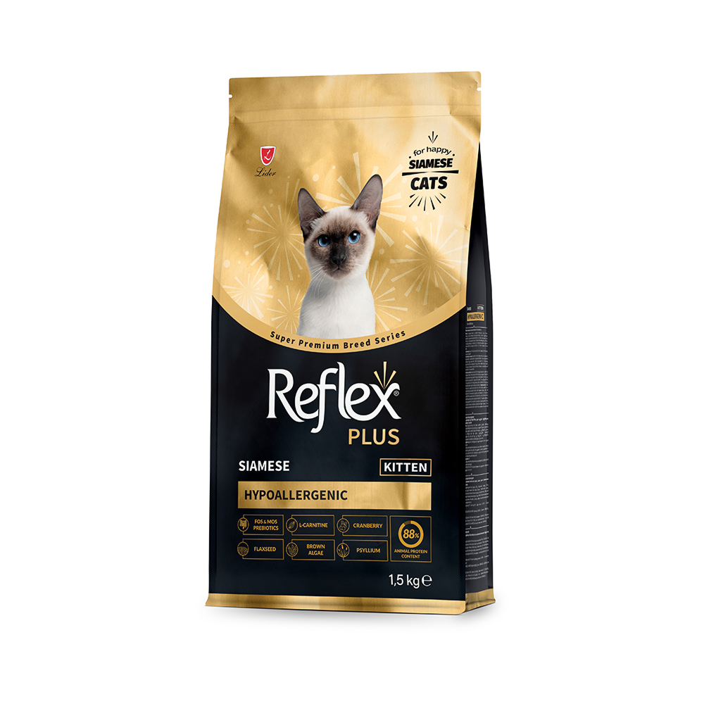 Reflex Plus Kitten Siamese корм для котят сиамской породы - 1,5 кг