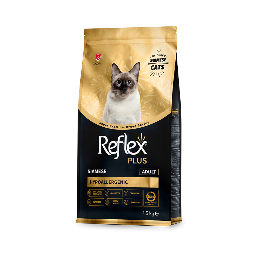 Reflex Plus Cat Adult Siamese корм для кошек сиамской породы - 1,5 кг