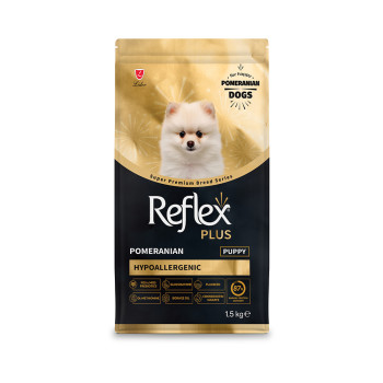 Reflex Plus Puppy Pomeranian корм для щенков породы померанский шпиц- 1,5 кг