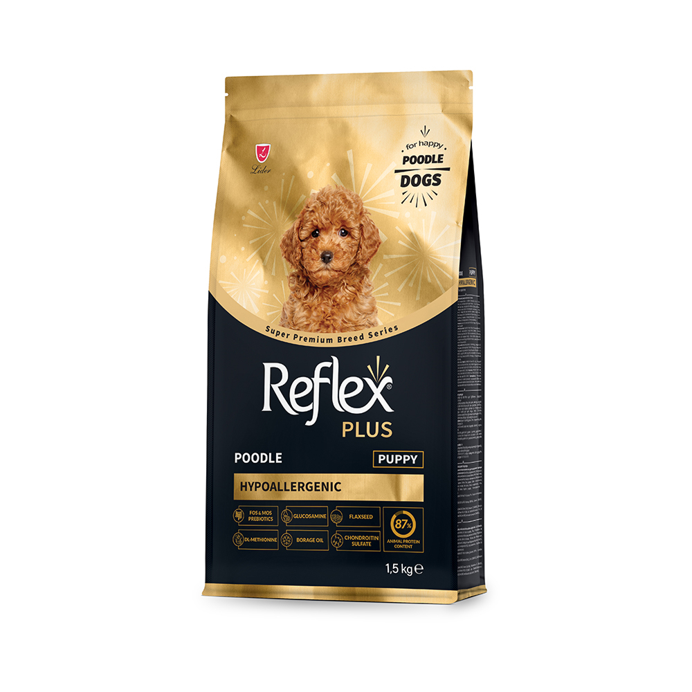 Reflex Plus Puppy Poodle корм для щенков породы пудель - 1,5 кг