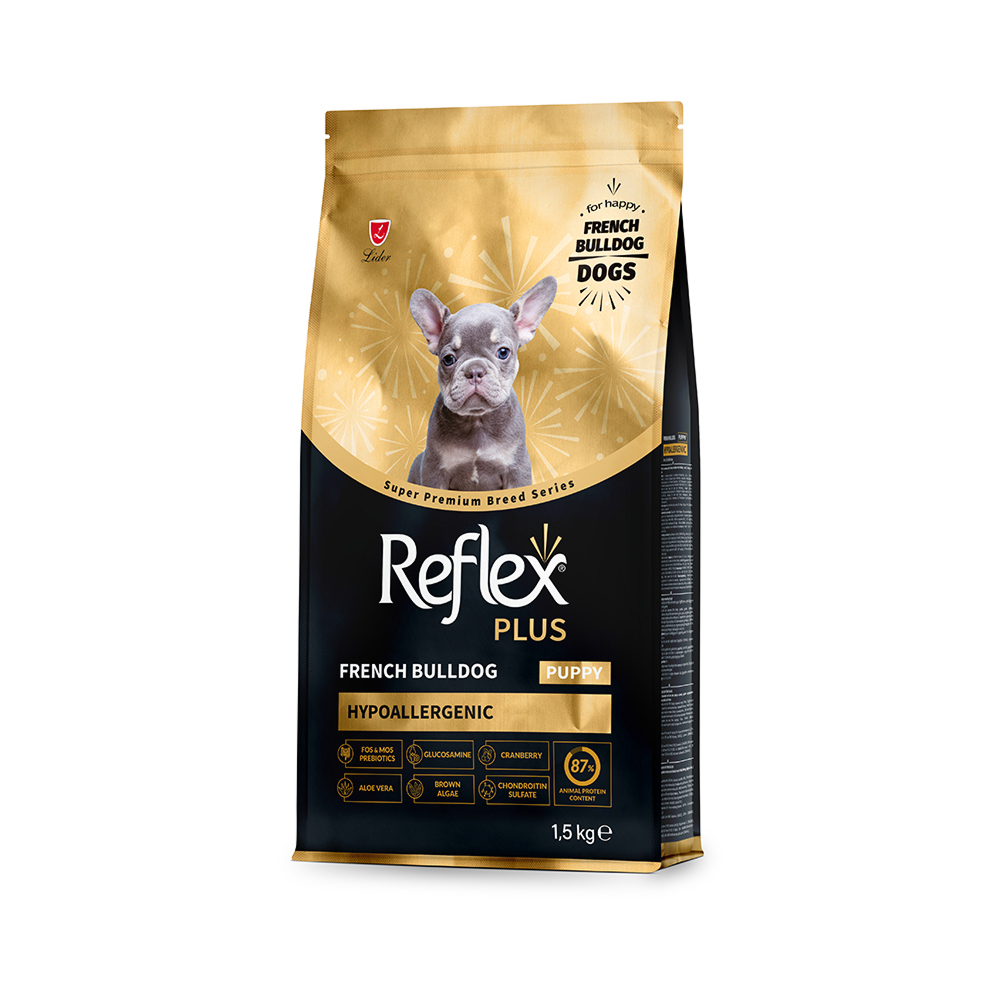 Reflex Plus Puppy French Bulldog корм для щенков породы французский бульдог - 1,5 кг