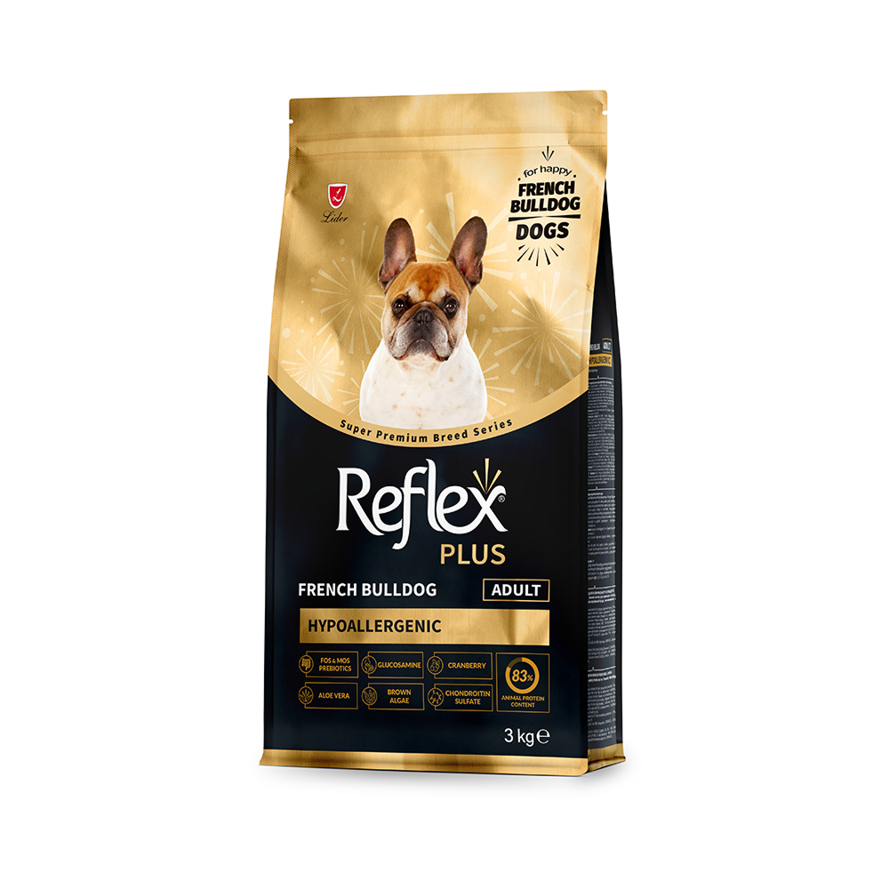 Reflex Plus Dog Adult French Bulldog корм для собак породи французький бульдог - 3 кг